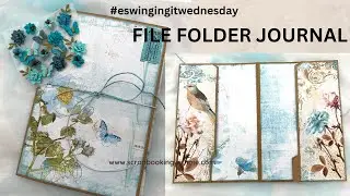 FILE FOLDER JOURNAL ~ USING AJ JUNE KIT SUPPLIES ~