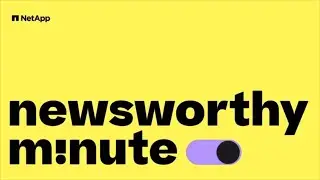 NetApp WIT in EMEA - Newsworthy Minute