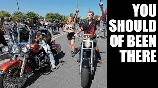 A Huge Attendance At Harley-Davidson
