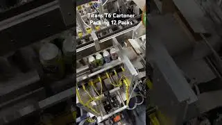 Titans Packaging T6 Side Load Cartoner Running 12 packs. 