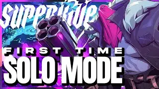 FIRST TIME TRYING SOLO MODE!︱SUPERVIVE GAMEPLAY