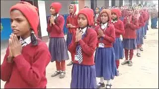 prayer in kms pidhauli teghra hm sambhu sir