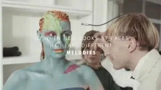 Neil Harbisson: Transposing national anthems into makeup