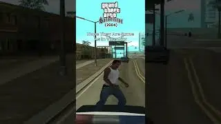 Evolution of STANDING ON POLICE CAR in GTA Games 2001-2023 