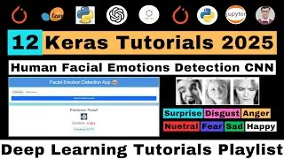 Building Human Facial Emotions Detection Using Deep Learning CNN | Visual Emotions Detection Python