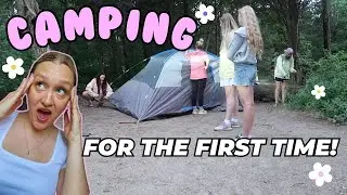SUMMER VLOG: CAMPING FOR THE FIRST TIME 😬 | SPEND THE WEEKEND WITH ME | Laura-Lee
