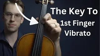 Learn Vibrato ON YOUR 1ST FINGER!