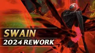 SWAIN 2024 REWORK GAMEPLAY - League of Legends
