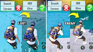 Best GRAPHICS Settings to Spot Enemy Location under water 🔥😱 in BGMI/PUBG