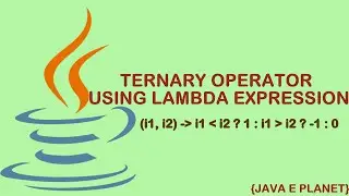 Ternary Operator Using Lambda Expression || JavaTutorials || 