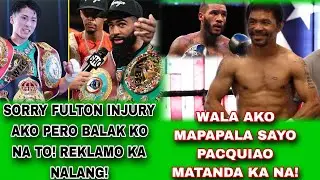 Naoya Inoue NAGBIGAY MENSAHE Kay Stephen Fulton Sa Injury!!! Pacquiao NATAKOT Si Conor Benn Lumaban!
