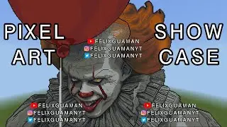 Minecraft Pixel Art Showcase - Pennywise