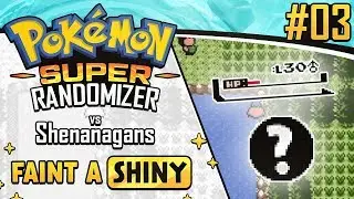 First to faint a Shiny SUPER Randomizer vs Shenanagans | Pokemon Crystal #3
