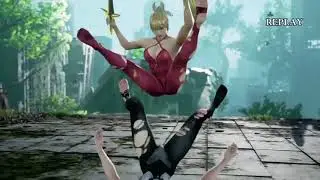 Soulcalibur VI 2B Ryona Vs Cassandra, Sophitia, and Ivy