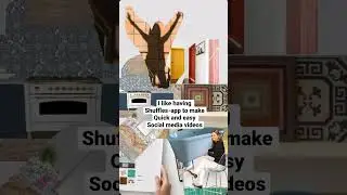 Shuffles app makes short videos in collage  from your Pinterest pins!