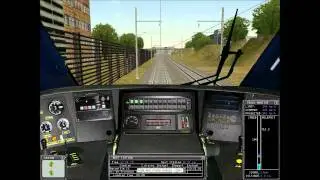 Microsoft Train Simulator - LGV Med - Marseille - Aix en Provence - TGV Duplex (Fraps 3.2.3 Test)
