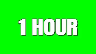 00FF00 Electric Green 1 hour long video