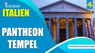 Italiens Touristenattraktionen - Pantheon-Tempel in Rom