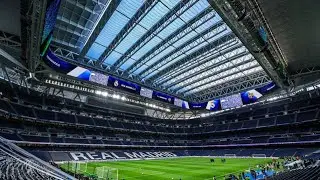 Estreno del Videomarcador 360 - Santiago Bernabéu Real Madrid Barcelona