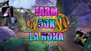 FARM 50K PER HOUR DragonFlight herbalism and mining farm!