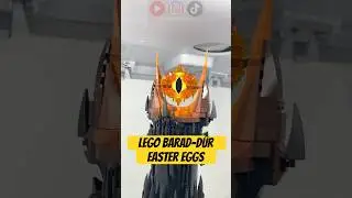 My Favorite Easter Eggs in the LEGO Barad-dûr set! #lego #lordoftherings
