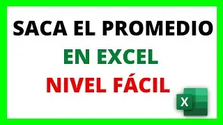 😱 HOW TO CALCULATE AVERAGE IN EXCEL FOR BEGINNERS | EASY AND FAST