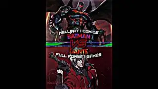 Batman (Hellbat) vs Dante #vs #vsbattle #wis