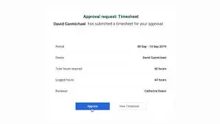 How to Approve Your Team's Timesheets