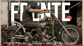 CONSTRUINDO UMA MOTO DO ZERO!! Roda Dianteira e Frente!!