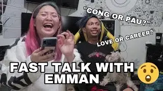 FAST TALK WITH EMMAN NIMEDEZ (NAKAKABALIW ANG MGA SAGOT NIYA!!)