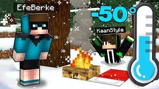 KAAN VE EFE BUZULUN ORTASINDA - Minecraft