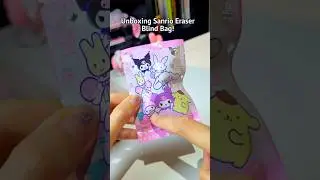 Unboxing Sanrio Eraser Blind Bag ! 🩷 