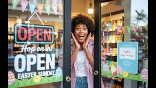 STORES OPEN ON EASTER