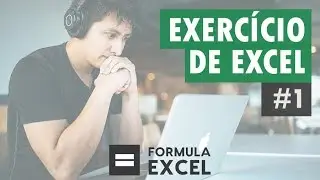 EXCEL Exercício #1: Quantas ocorrências de um caractere em um texto