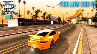 GTA SA - 2022 New GTA 5 Style Graphics Mod For 2GB Ram PC || No GPU Required