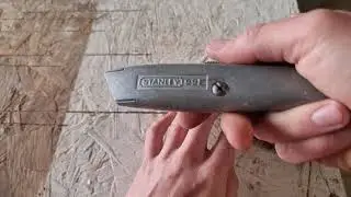 How to Change the blade in a Stanley 99E Utility Knife