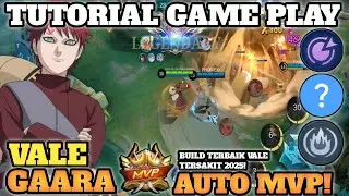 VALE SKIN GAARA PAKE BUILD SET EMBLEM TERSAKIT + SKY PIERCER AUTO MVP! #mlbb #oldladygaming #vale