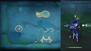 Capturing Light and Shadow Mural, 3.8 Event Hidden World Quest - Genshin Impact
