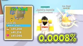 I Hatched the NEW ICE GOD pet in Adventurer Simulator!