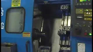 HYUNDAI HIT 400G CNC GANG STYLE TURNING CENTER