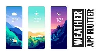 How to Create Weather App in Flutter | Flutter Weather App | 