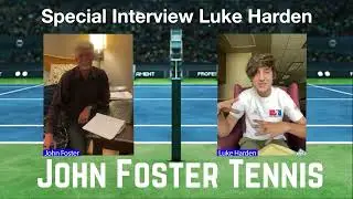 A taste of Tennis with John Foster interview with Luke Harden
