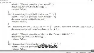 HTML Forms | Validation | Part 1