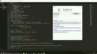 Python Tkinter Dictionary||How to make Dictionary using tkinter||Get the Source code