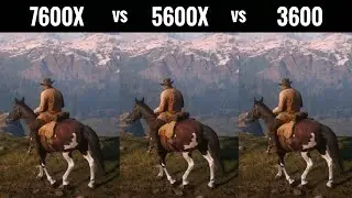 Ryzen 5 7600x vs Ryzen 5 5600x vs Ryzen 5 3600 | RTX 3090 Ti