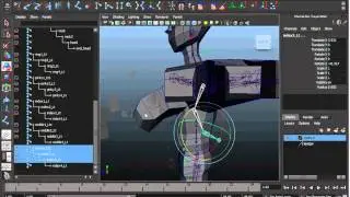 Biped joint placement in Maya Part 2 of 2