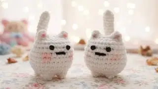 Вязаные котики🐱🧶 МК 