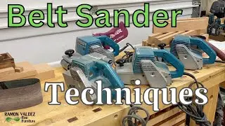 Belt Sander Techniques