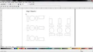 Align Object in CorelDraw