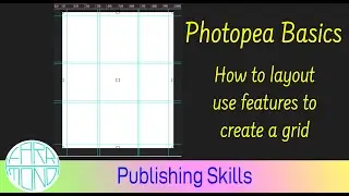 Photopea Basics: Layout and grid features